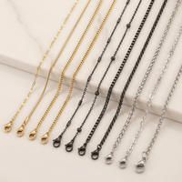 Bracelet chaîne en acier inoxydable directement de l'usine, bijoux en acier titane haut de gamme, mode simple et polyvalente, personnalisable OEM ODM