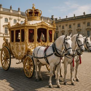 Carroza Eléctrica de Lujo Royal Princess, Nuevo Diseño, Vehículo Personalizado sin Caballos, en Oferta - Product Image 6