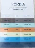 Kit de démarrage de papier de protection antidérapant FORDIA |   Presse offset compatible GTO série 46 |   40 feuilles mixtes 0,1-0,4 mm |   Envoi postal