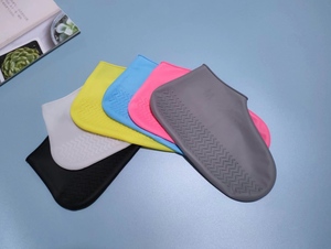Chống trượt Silicone giày bao gồm không thấm nước mưa khởi động bảo vệ - Product Image 2