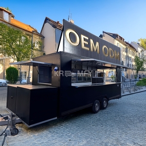 Petit camion de restauration mobile pour boulangerie, avec équipement complet pour tacos et café, cuisine de concession rapide, remorque de cuisine - Product Image 4