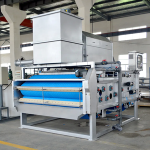 Filtre-presse à bande industriel en acier inoxydable épaississant automatique par gravité des boues pour le traitement des eaux usées - Product Image 2