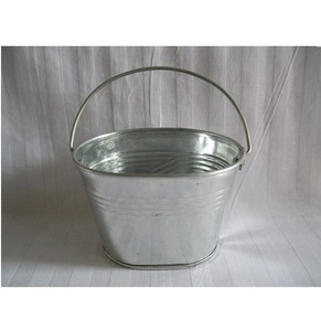 Fournisseurs de jardinières carrées galvanisées de qualité supérieure Derniers pots et jardinières galvanisés avec poignée en métal Nouveau pot de plantes en métal - Product Image 5