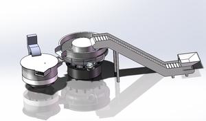 Neuestes Design HENGXING GSJ-300 Elektrische 380V 3-Phasen Vibrationspoliermaschine mit CE- und ISO-Zertifizierung - Product Image 2