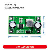 1W/2W/3W LED Driver 350mA/700mA PWM Gradation Entrée 5-35V DC Module à courant constant