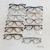 Nouvelles Lunettes Anti-Lumière Bleue 2026 Monture Triangle Œil de Chat Classiques Hommes Femmes Lunettes de Lecture Monture Rétro Verres Transparents