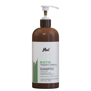 Shampoo à la biotine pour la croissance des cheveux et contre la chute des cheveux, shampooing épaississant et volumisant pour tous les types de cheveux fins - Product Image 1