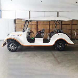 Assurance qualité Blanc 8 Personne Véhicule Classique Électrique Vintage Voiture Visite Bus Transport Spécial à Vendre - Product Image 6