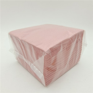 Serviettes en papier jetables pour le déjeuner, 2 plis, douces, colorées, 18 g/m², 33x30 cm, 500 feuilles, sac de 4 plis, 12 sacs par carton, vente en gros - Product Image 3