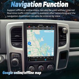 Radio Multimedia para Auto con Android 13, Bluetooth y Carplay, Pantalla de Navegación para Dodge RAM 1500 2500 2013-2017 - Product Image 5