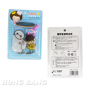 Pvcプロデュースポータブル再利用可能なカスタマイズされた漫画の画像自動ハンドウォーマーインスタントヒートパックメタルハンドウォーマー - Product Image 5