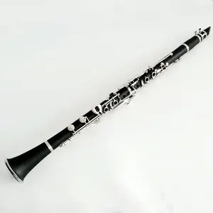 Profesyonel sınıf klarnet sert kauçuk nikel kaplama 18 anahtar G ses klarnet