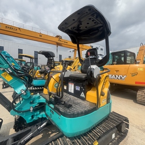 Mini-excavatrice sur chenilles d'occasion U30, 3 tonnes, cabine ouverte, d'origine japonaise, ensemble complet prêt pour l'essai et l'exportation - Product Image 6