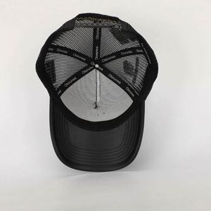 Gorra Trucker de Malla de Cuero PU con Logotipo Bordado de 5 Paneles, Personalizada OEM de Alta Calidad, Certificación BSCI - Product Image 6