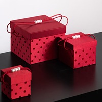 Kristall-Polka-Dot-Kreis Hochzeitsbonbonieren mit Glitzer-Finish und Fotorahmen-Option – Geschenkboxen für den ersten Geburtstag des Babys