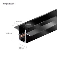 Accessoires pour rail magnétique LED Agi32, éclairage encastré pour salon, maison, avec rainure lumineuse dissimulée 37V-110V CXDG001