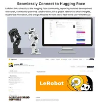 SO-ARM101 Pro Robot IA embarqué 6 axes open-source à faible coût pour kit de servomoteurs pour projets LeRobot Hugging Face