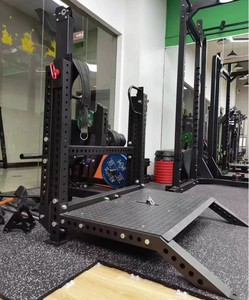 Équipement de haute qualité, marteau de Fitness, ceinture de force, support de <span class=keywords><strong>Squat</strong></span>, ceinture argentée, demi-<span class=keywords><strong>Squat</strong></span>, Machine Plate chargée - Product Image 4