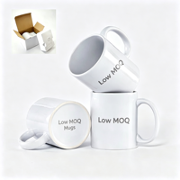 Vente en gros de tasses à sublimation de 11 oz, tasses en céramique vierges pour presse à chaud, cadeau promotionnel personnalisé pour entreprise