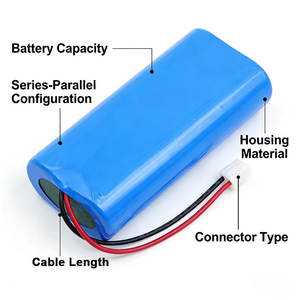 <span class=keywords><strong>18650</strong></span> <span class=keywords><strong>5S1P</strong></span> 18,5V <span class=keywords><strong>2200mAh</strong></span> 2500mAh 3000mAh 3500mAh Lithium-Ionen-Zylindrischer Akkupack Mit PCM und Ausbalancierter Aufladung - Product Image 4