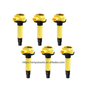 Nouvelle bobine d'allumage automatique jaune 7T4Z-12029-E 7T4Z12029E UF612 7T4Z12029 pour <span class=keywords><strong>Ford</strong></span> pour F-150 pour Edge pour Lincoln pour MKX - Product Image 3