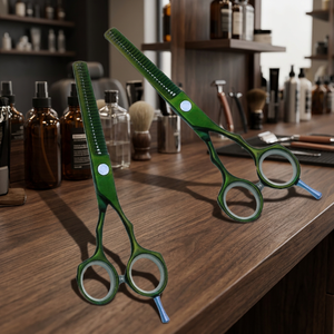 Tijeras de Corte de Pelo Profesionales de Alta Calidad, Rectas y Afiladas para Salón de Belleza, Peluquería, Tijeras Planas para Estilistas - Product Image 4