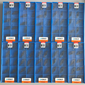 VBMT160404-MP NC3225 Korloys Inserts de coupe CNC Outils de tournage pour tour pour pièce en acier 10 pièces - Product Image 1