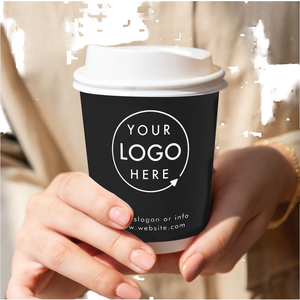 Manchon de gobelet en papier kraft de forme unique recyclable pour Kpop Idol Support Event Gold Foil Printing Logo personnalisé pour café Drinkware - Product Image 5