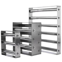 20 ans d'usine personnalisé 8000 90000 10000 Gauss barre magnétique en néodyme grille magnétique puissante