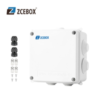 Boîtier de jonction électrique étanche en ABS pour extérieur IP65 personnalisable