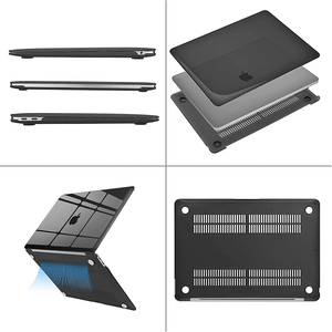 <span class=keywords><strong>Funda</strong></span> Rígida de Plástico Transparente para <span class=keywords><strong>MacBook</strong></span> <span class=keywords><strong>Air</strong></span> de 13 Pulgadas M1 2021-2018 A2337 A2179 A1932, Cubierta para <span class=keywords><strong>MacBook</strong></span> <span class=keywords><strong>Air</strong></span> de 13.3 Pulgadas - Product Image 4