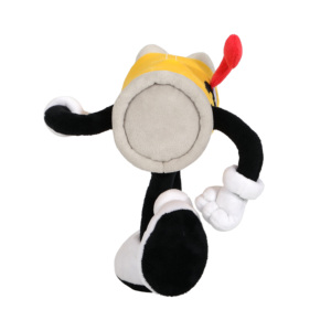 Peluche de <span class=keywords><strong>Cuphead</strong></span>, Personaje de Videojuego, Cabeza Redonda Amarilla, Suave, para Colección - Product Image 2