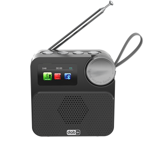 Đài <span class=keywords><strong>Radio</strong></span> kỹ thuật số DAB/DAB+ không dây Bluetooth LCD di động mẫu mới 2025 với báo thức mini, vỏ nhự<span class=keywords><strong>a</strong></span> nhỏ gọn - Product Image 1