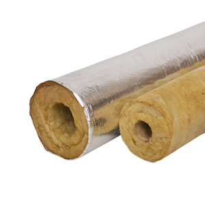 Tube d'isolation en <span class=keywords><strong>laine</strong></span> <span class=keywords><strong>de</strong></span> <span class=keywords><strong>roche</strong></span> <span class=keywords><strong>de</strong></span> basalte écologique résistant aux hautes températures Walda, design moderne, ignifuge, pour conduites froides DN18-820mm 3.0 - Product Image 1