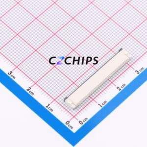 CAX-AFC01-54XCB-H2.0 FFC/FPC Connector SMD,P=0.5mm,Horizontal Mount Connector Flip Cover Type Bottom Contact 54P 0.5mm - Product Image 2