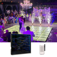 Filament Infinity LED piste de danse RGB lumière de scène éclairage interactif