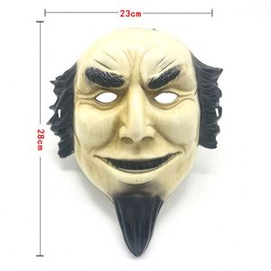 Accessoires de cosplay pour la danse, masque de personnage vieil homme effrayant pour Halloween, décoration, fournitures de fête pour enfants - Product Image 6
