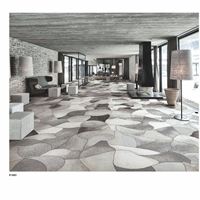 Moquette sur mesure en laine traditionnelle pour hôtel, 4 m de large, à poils coupés, motif floral, à poils longs, résistante aux taches, directement de l'usine pour hall d'hôtel 5 étoiles