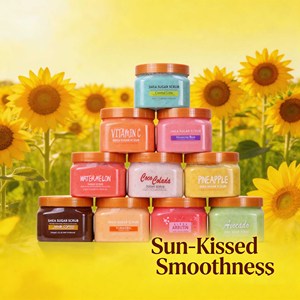 Gommages exfoliants parfumés aux fruits, directement de l'usine, pour éclaircir et nourrir la peau - Product Image 1