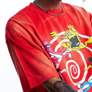 เสื้อยืดลำลองแขนสั้นทรงปกติสำหรับผู้ชาย พิมพ์ลายด้วยเทคนิคฮีททรานเฟอร์ ผ้าถักนิตติ้ง 100% ผ้าฝ้าย - Product Image 3