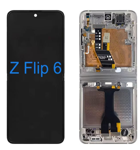 ASSELTE per Samsung <span class=keywords><strong>Galaxy</strong></span> Z Flip <span class=keywords><strong>6</strong></span> Display LCD Schermo Touch Esterno Sostitutivo con Garanzia di 3 Anni - Product Image 1