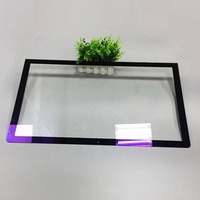 Protection d'écran en verre trempé pour écran LCD industriel de 24 pouces, anti-traces de doigts, dureté de surface 9H, personnalisable 2.5D