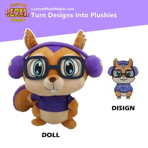 Customplushmaker Custom Plush Toys <b>Stuffed</b> Animal <b>Wholesalers</b> Soft Anime Custom Plush Dolls Unisex Promotional Gift <b>Embroidery</b> - Product Image 3