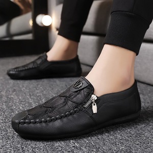 Chaussures décontractées en cuir pour hommes, style mocassins, fournisseurs chinois - Product Image 2