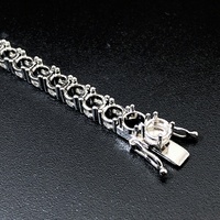 Fabrication sur mesure en usine de montures et composants pour colliers et bracelets chaîne tennis en or massif et or rempli 10K, 14K, 18K