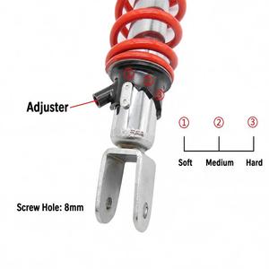 Ammortizzatore Posteriore Regolabile per Conforto del Conducente, Coppia per Scooter Elettrico, <span class=keywords><strong>Bici</strong></span> <span class=keywords><strong>Elettrica</strong></span> per Spostamenti Quotidiani in Città - Product Image 2