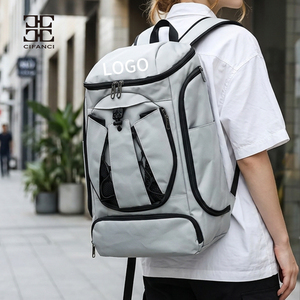 Sac à dos de sport et de loisirs personnalisé, nouveau design, pour le tennis, le football, le basketball, la gym, les activités de plein air et les voyages, avec compartiment pour filet de tennis et sac de sport - Product Image 4