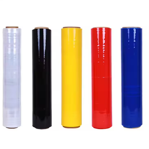 Rollo <span class=keywords><strong>de</strong></span> envoltura <span class=keywords><strong>de</strong></span> <span class=keywords><strong>película</strong></span> elástica <span class=keywords><strong>de</strong></span> fundición LLDPE a prueba <span class=keywords><strong>de</strong></span> humedad suave brillante colorido ecológico personalizado para envolver palés Promoción <span class=keywords><strong>de</strong></span> supermercado - Product Image 1