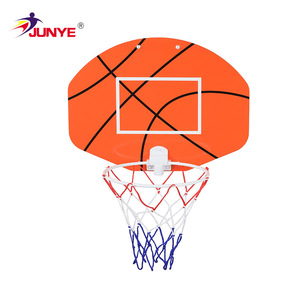 Tablero de baloncesto Junye de plástico para montar en la pared, color naranja, con red y pelotas para niños de 5 a 7 años - Product Image 4