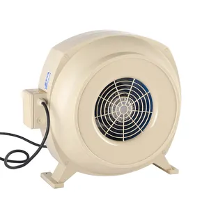 High quality 220V 75W low noise 147CFM plastic inline duct mounted centrifugal kitchen exhaust fan